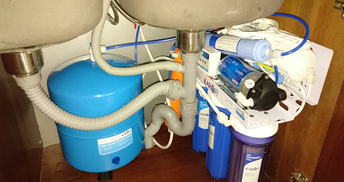 Máy lọc nước lắp trong tủ bếp gia đình ở Vinh, Nghệ An & Hà Tĩnh uy tín & giá rẻ