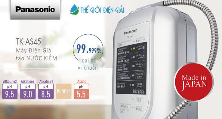 Có nên mua máy tạo nước ion kiềm Panasonic? mua ở đâu tại Nghệ An và Hà Tĩnh