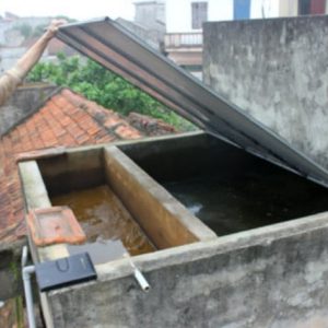 Nghệ An: Dùng nước mưa không xử lý nước cẩn thận mang bệnh vào người 1