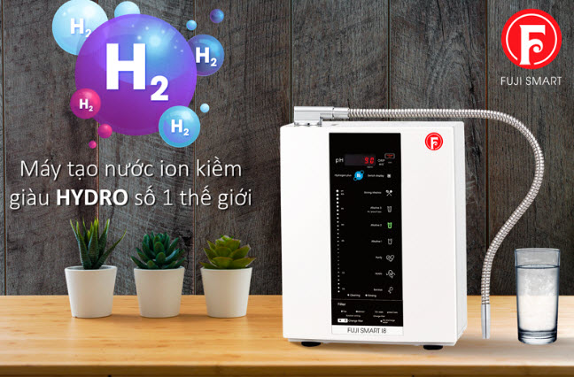 Bảng giá máy lọc nước ion kiềm giàu Hydro Fuji Smart ở TP Vinh, Nghệ An & Hà Tĩnh 2