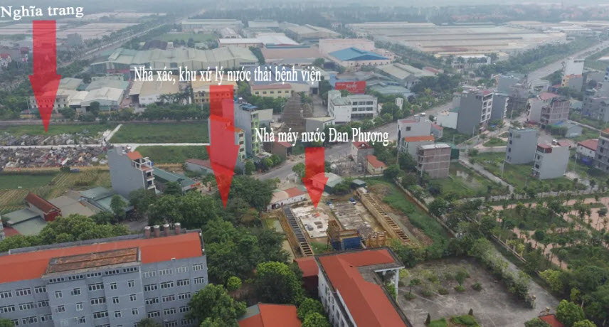 Đan Phượng, Hà Nội dân tỏ ra lo lắng khi nhà máy nước sạch gần nghĩa trang 2