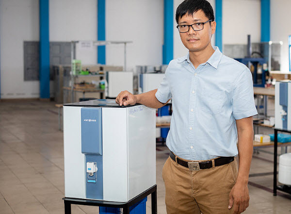 Chế tạo thành công máy lọc nước 'made in Vietnam' của tiến sĩ 8x người Việt 2
