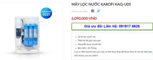 Đại lý bán máy lọc nước Karofi KAQ-U05 tại TP Vinh, Nghệ An giá tốt nhất 1