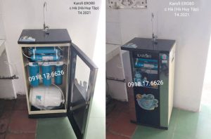 T4/2020: Lắp đặt máy lọc nước Karofi Ero 80 tại nhà chị Hà-Hà Huy Tập